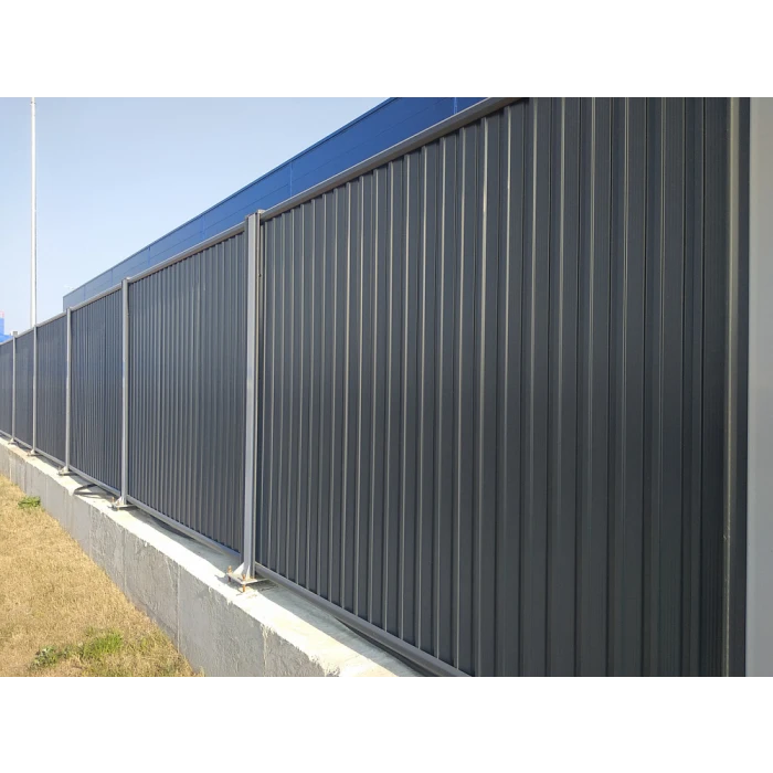 Профнастил Н114 400х0.65 Окрашенный RAL 9004